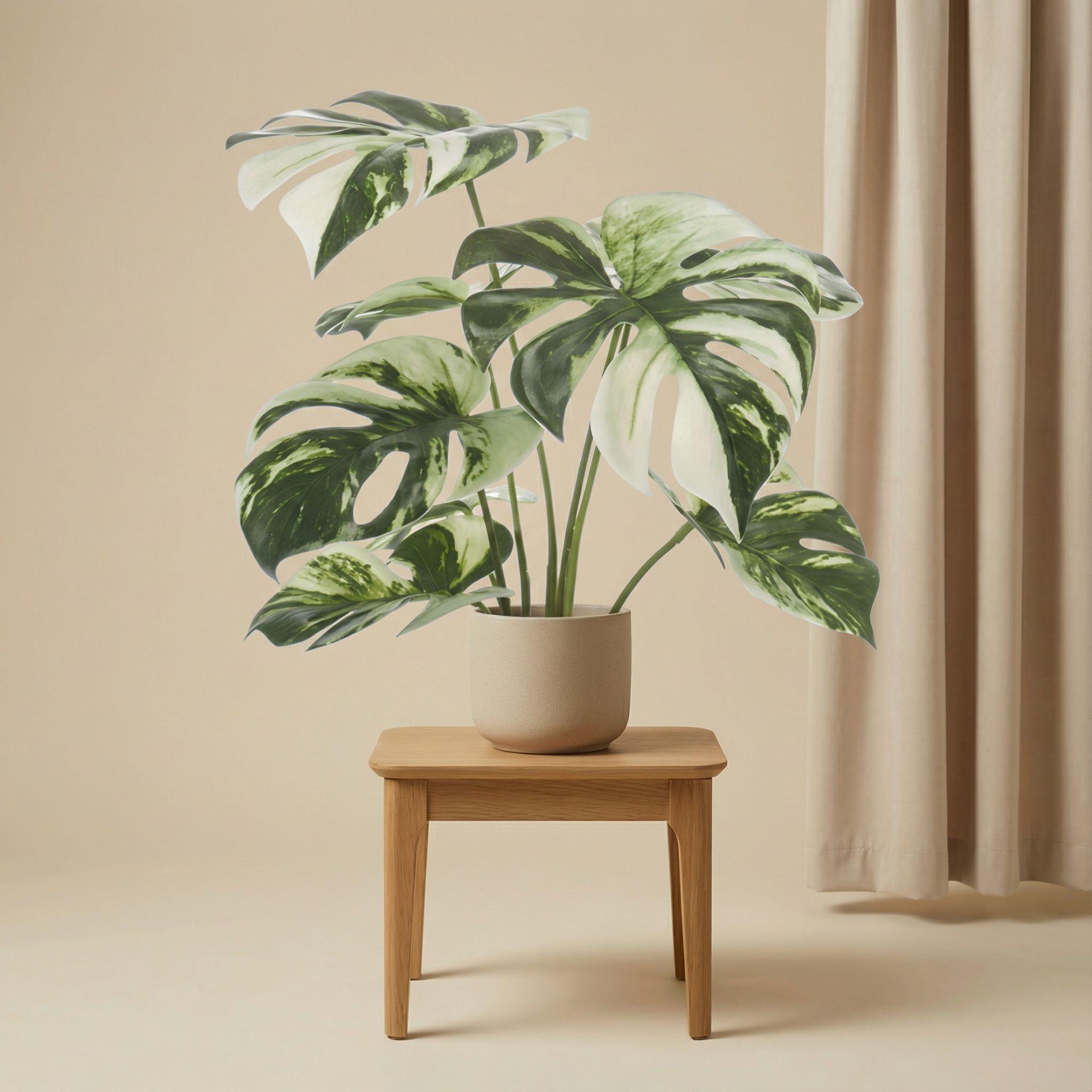 Kunstpflanze Monstera Bush (Fensterblatt)
