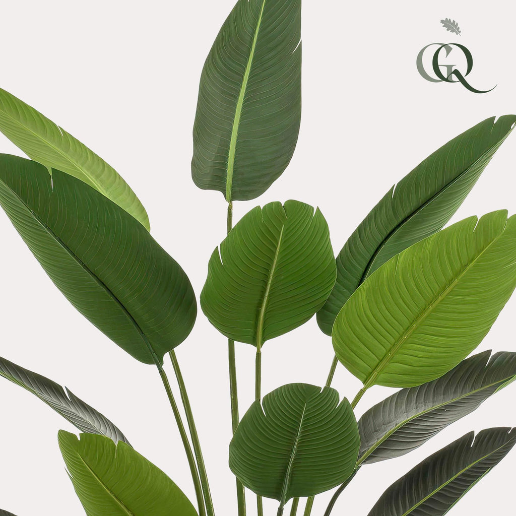 Kunstpflanze - Strelitzia Nicolai - Paradiesvogelblume