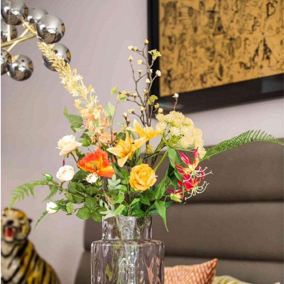 Kunstblumenstrauß „Amber Peach Deluxe“