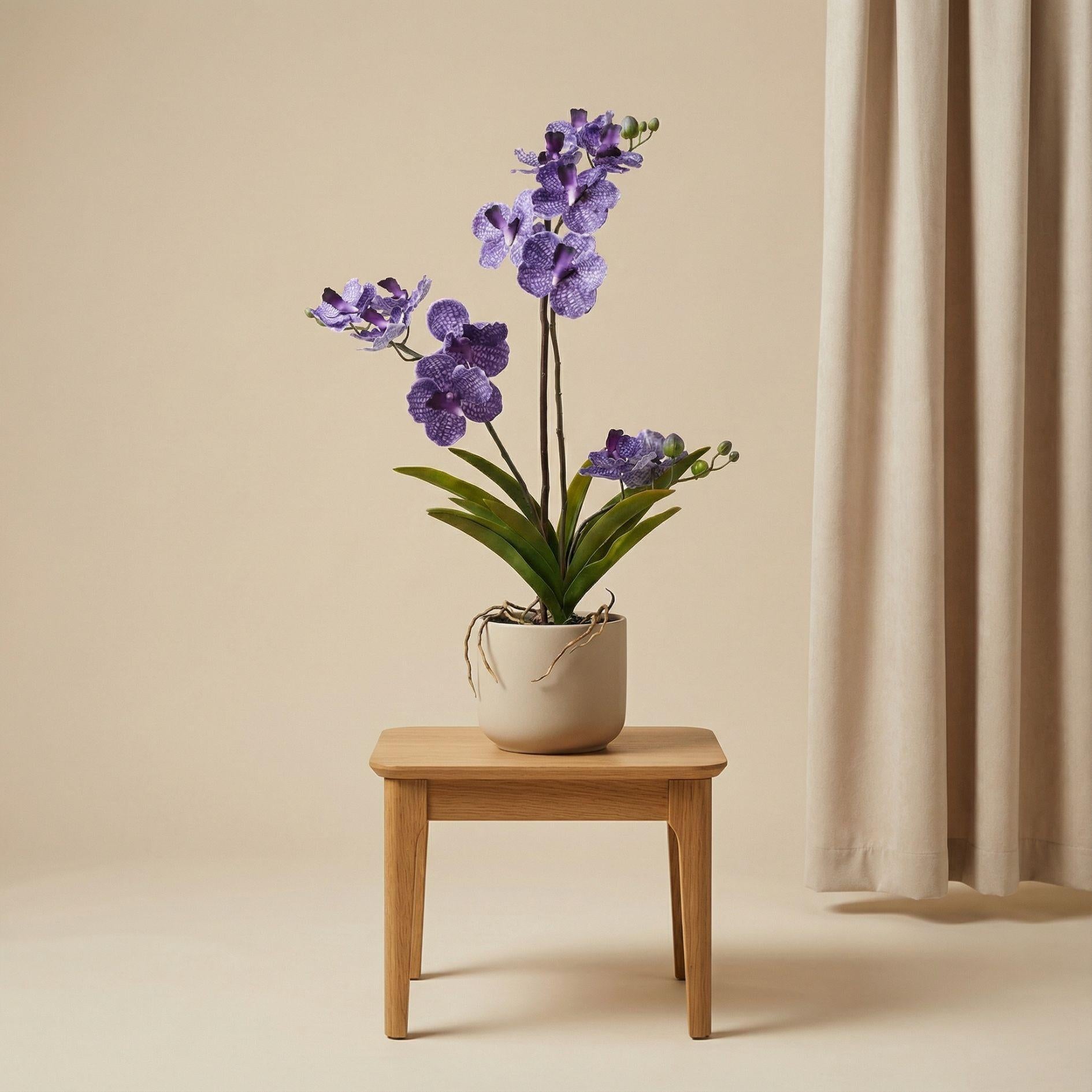 Kunstpflanze Orchidee Vanda – Purple (Paars)
